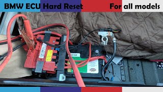 BMW ECU "Hard Reset", remove codes from Computer ECU, all models. screenshot 3