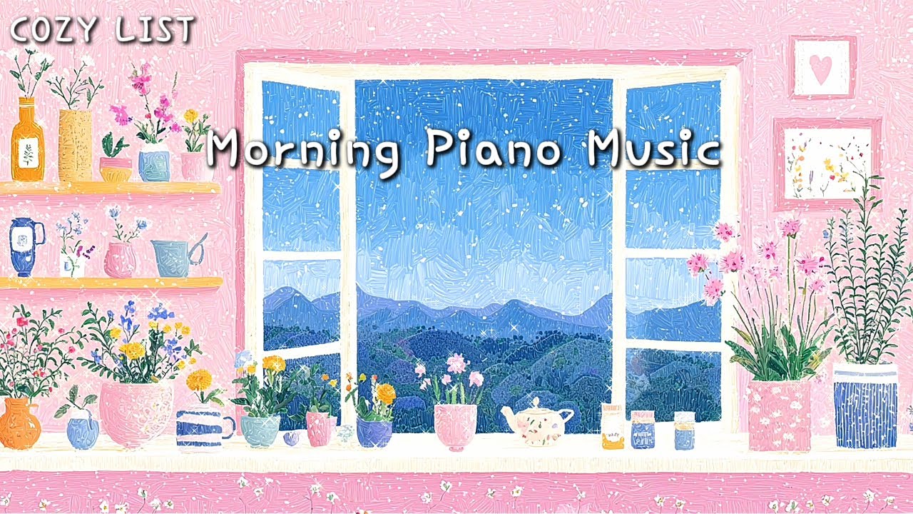 [Playlist] 창문을 활짝 열고~! 긍정적인 하루 시작을 위한 피아노 연주 🌿 행복한 아침 음악, 휴식 힐링음악, 봄플레이리스트 Spring Piano Music