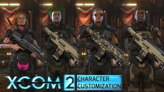 XCOM 2 - All Character Customization (Outfits/Weapons/Skins/Hair/Voices) 'Male & Female Showcase'