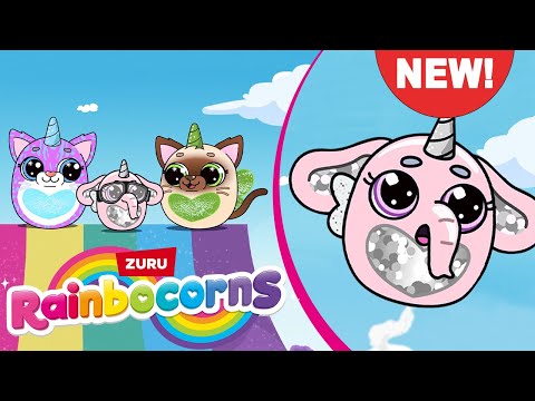 Fearless Flyer 🐘🪽✨| Cute Baby Animal Cartoons for Kids | Fun Videos for Girls