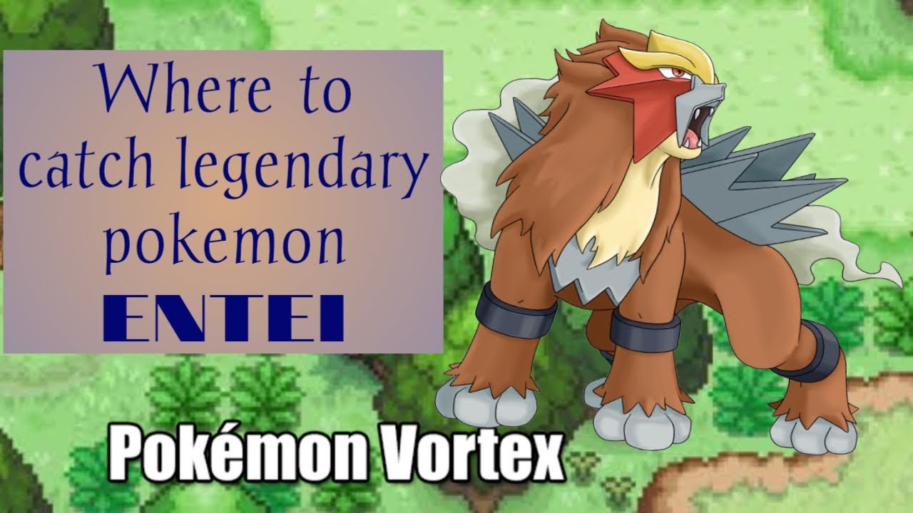 Catch Legendary Pokemon ENTEI in Pokemon Vortec v5 