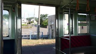 【国鉄電車】越後線 115系電車 ドア開閉
