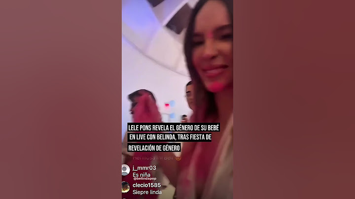 Lele Pons revela el género de su bebé