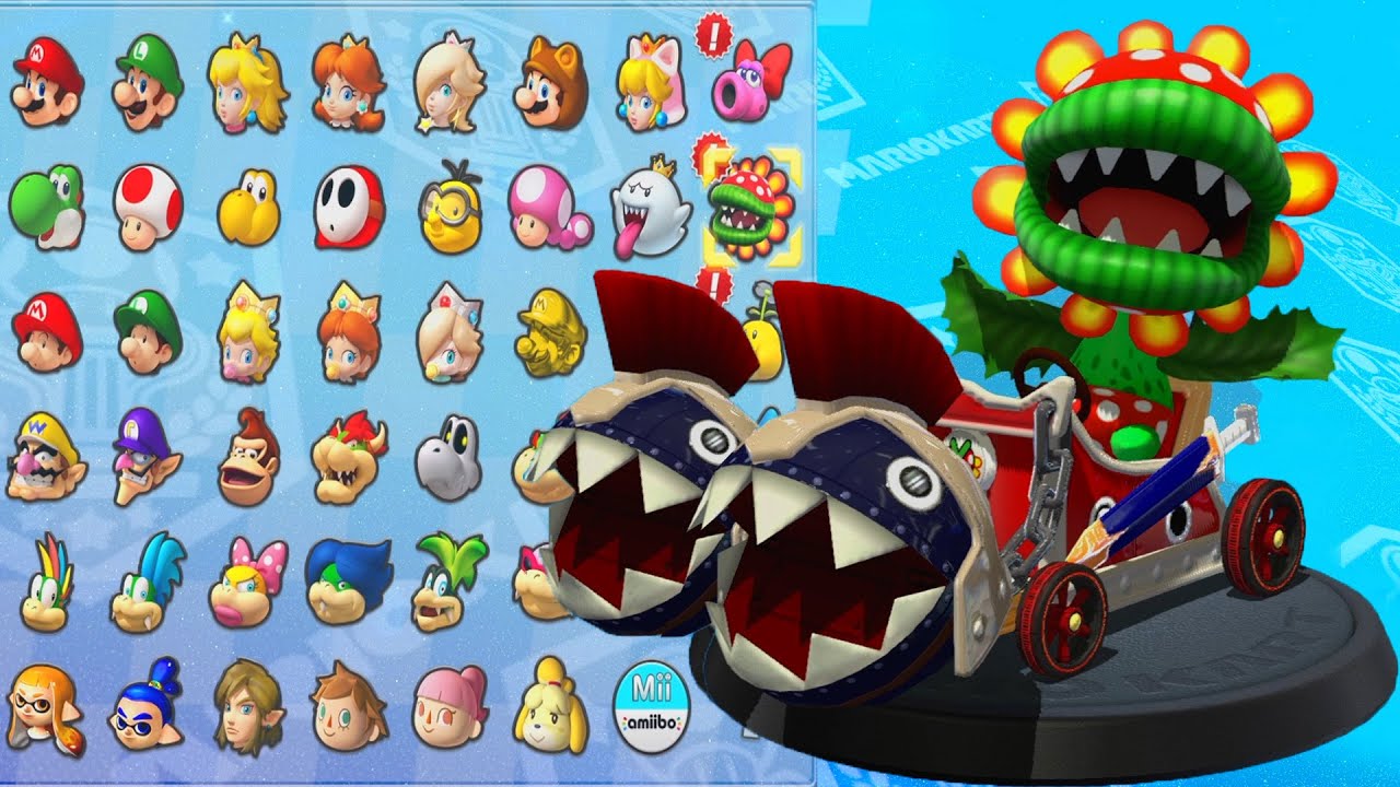 マリオカート8デラックス】招き猫カップ＆バナナカップのピーティ