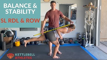 Kettlebell SL RDL & ROW- Improve your balance & stability
