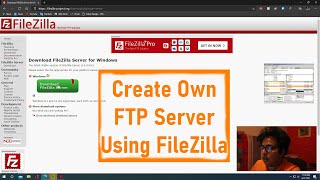 Build your own FTP server on Windows using FileZilla