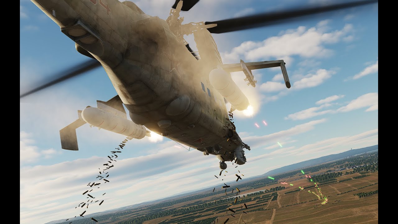 DCS: Mi24 Hind unguided weapons tutorial