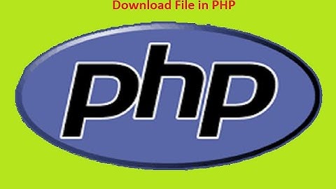 download file using php