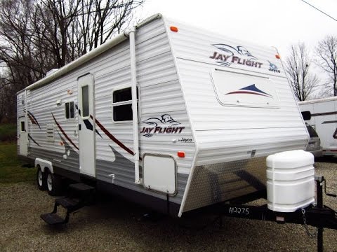 used jayco bunkhouse travel trailer