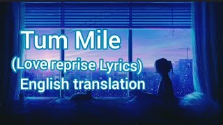 Tum Mile (Love Reprise Lyrics) English translation