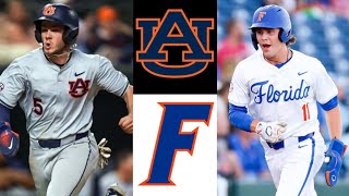 #13 Auburn Vs #20 Florida Game Highlights College Baseball 