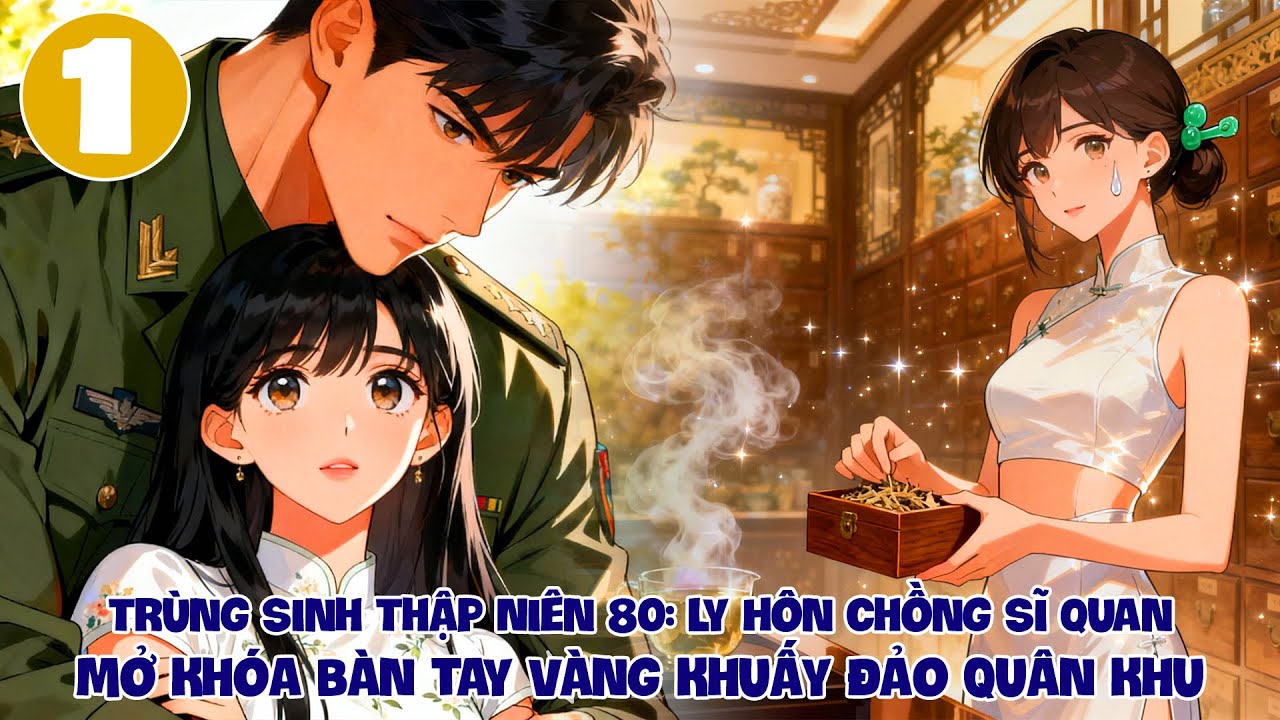 Trùng Sinh Thập NIên 80 Ly Hôn Chồng Sĩ Quan Cô Gái Mở Khóa Bàn Tay Vàng Khuấy Đảo Quân Khu 1