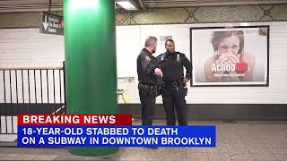On Air with ABC7 - 18 Year Old Fatally Stabbed in Train Station | 4.7.2023
