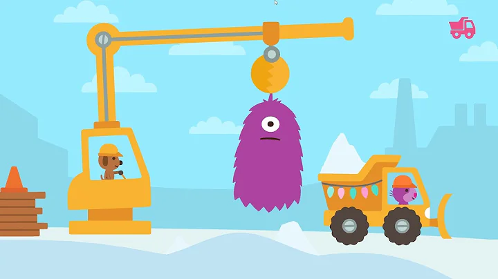 Sago Mini Trucks & Diggers  - Super Sago Kids Game Building Sweet Home - Sago Sago SNOW for kids