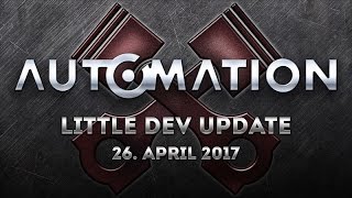 Little Dev Update: 26. April 2017