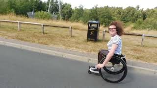 Honest review of the prototype three wheeled Wheelchair
