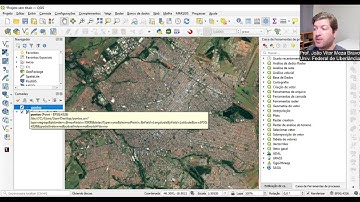 VÍDEO 7 - Criar pontos a partir de planilha com coordenadas no QGIS