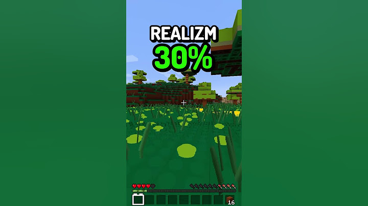 MINECRAFT, ALE STAJE SIĘ CORAZ BARDZIEJ REALISTYCZNY