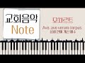 교회음악 Note 모차르트 1 교회음악 Note 모차르트 1