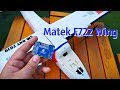 Установка  Matek F722-Wing на Sonicmodell Binary 1200mm, доработка самолета и подключение FPV.