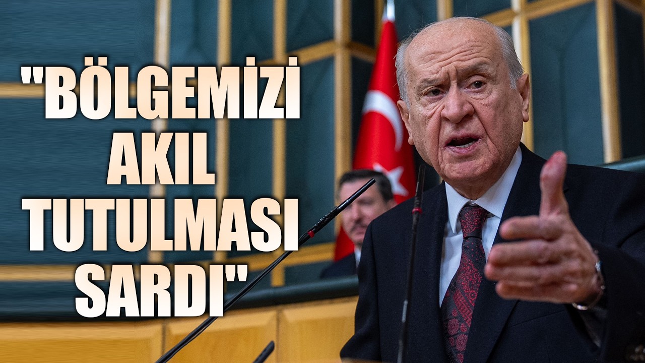MHP Lideri Devlet Bahçeli'den Önemli Açıklamalar
