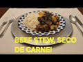 La Mejor Receta De Sudado Estofado O Seco de Carne (Beef Stew) 