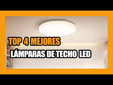 ✅ TOP 4 ► MEJORES 【 LAMPARAS DE TECHO LED 】?  Económicas y decorativas | 2021 AMAZON