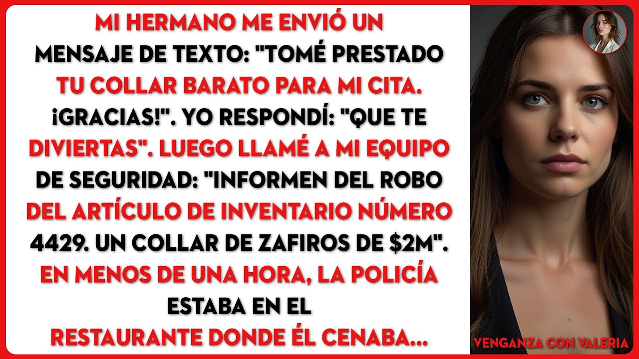 Mi hermano pidió prestado mi collar 