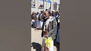 شاهد عملاق الشعر الشاعر صالح مقبل السوادي في ترحيبيه اذهلة الحضور افراح ال السفياني 