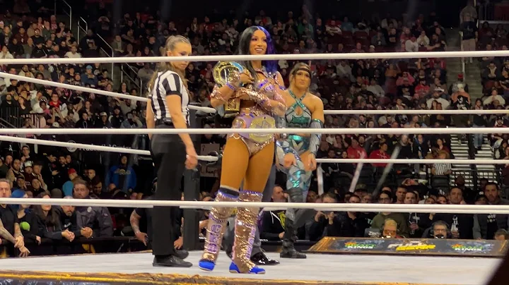 Fancam: Mercedes Moné vs Kris Statlander AEW TBS Title Match Full Gear Newark NJ 11.23.24