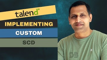 Talend Open Studio - Implementing Custom SCD