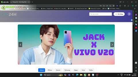 Mã code 47244  Web Bán Điện Thoại PHP & SQL chuẩn Full