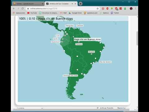 Seterra South America Countries Speedrun Seterra Map Quiz (South America: Cities) 0:25 World Record -  Youtube