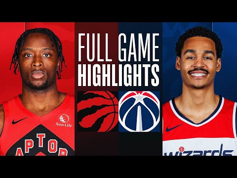 RAPTORS at WIZARDS | FULL GAME HIGHLIGHTS | December 27, 2023