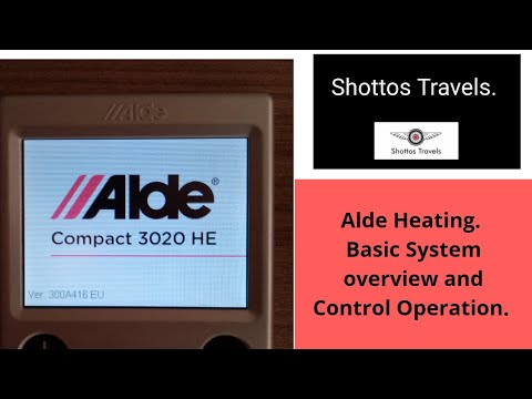 Alde 3020 Heating control basics and overview - YouTube