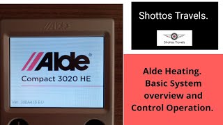 Alde 3020 Heating control basics and overview