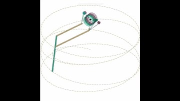 RoM Show Off: 4DoF Spherical Parallel Mechanism Simulation