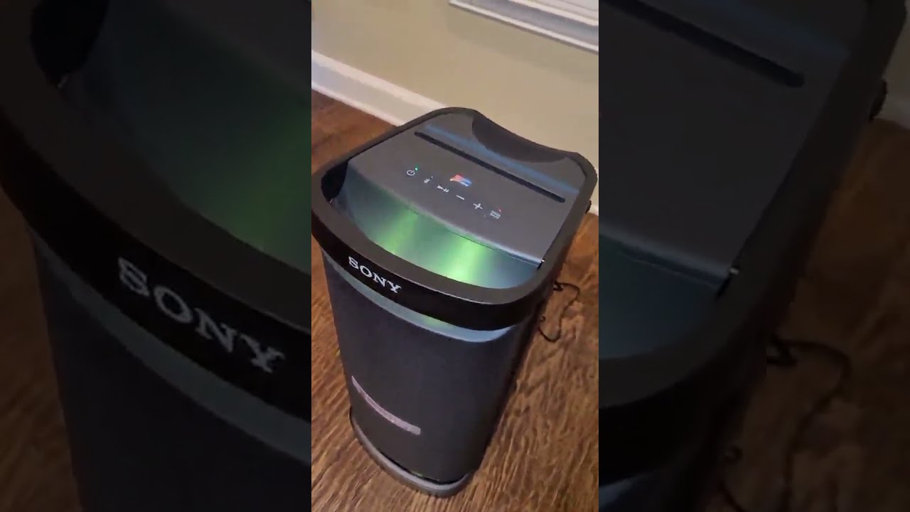 Sony SRS XP700 Portable Wireless Bluetooth Party Speaker 25hrs Battery Quick Charge Shorts