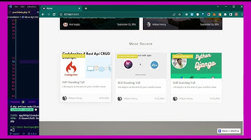#21 Show post in home page  | Laravel and livewire | CMS project