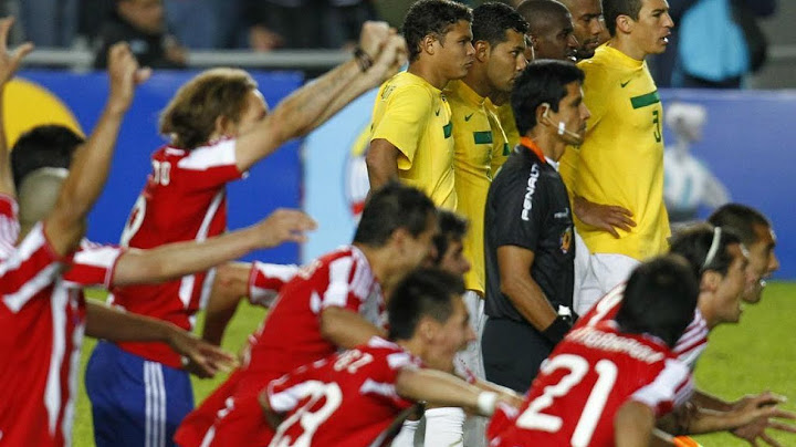 Brasil X Paraguai - Pênaltis 2011 Completo. Ridículo  ( Alta Qualidade)