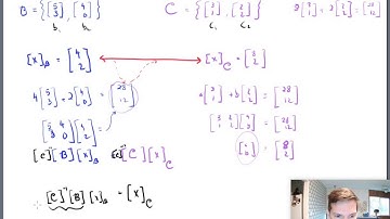 The change of basis matrix (Math 204 Section 4.7 video 1)