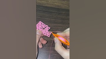 Tatting technique #youtubeshorts #youtubevideo #shorts #tatting #shuttletatting