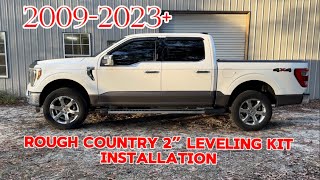 20092023+ Ford F150 2' Rough Country Leveling Kit Installation