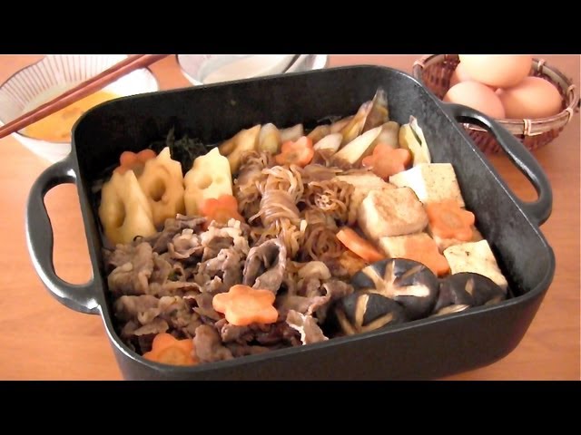 How to Make Beef Sukiyaki (EASY Authentic Japanese Beef Hot Pot Recipe)  | OCHIKERON | ochikeron