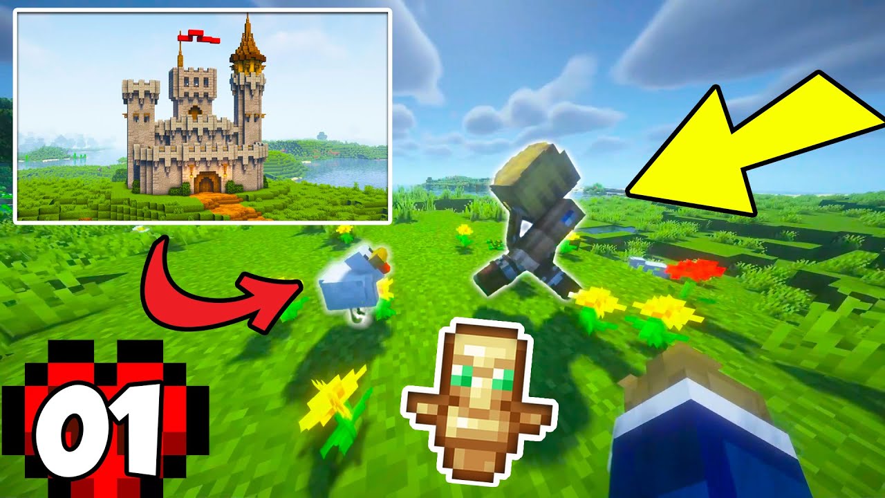 The PERFECT Start To Minecraft Survival | Ep 1 - YouTube