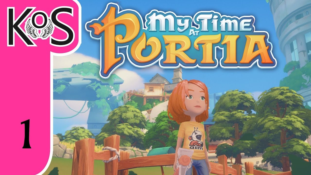 My Time at Portia Ep 1: MOVING IN & GIVEAWAY - Early Access - Let's