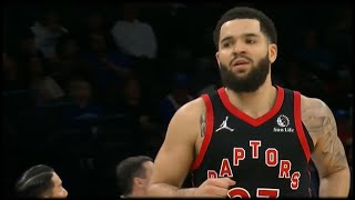 Fred VanVleet Back to Back Three's