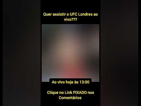 Onde assistir o UFC ao vivo hoje grátis Blaydes x Aspinall (LINK FIXADO NOS COMENTÁRIOS) #ufc #mma