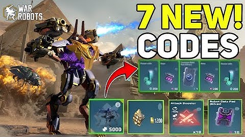 NEWEST 🔥 WAR ROBOTS GIFT CODES 2025 | War Robots Codes SEPTEMBER 2025 | War Robots Redeem Codes