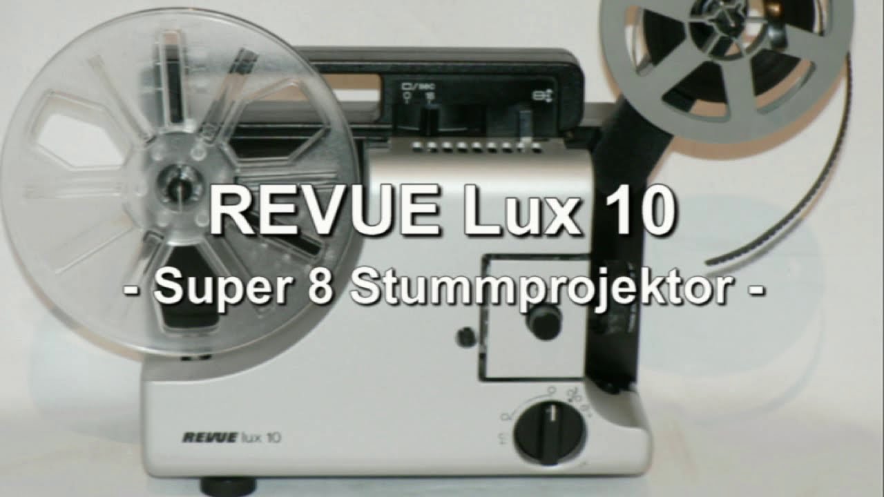 REVUE LUX 5005 ton - Schmalfilm-Projektor mit Bedienungsanleitung EUR 169,00 - DE